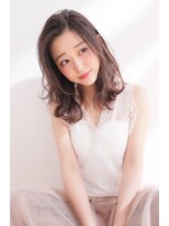 ドットクー(.COEUR)&nbsp;大人かわいいひし形シルエット【髪質改善パーマ】