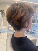 ノーブル 白金台店(Noble by PROGRESS)&nbsp;ふんわりショートパーマ/大人かわいい