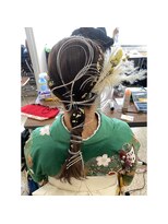 キキ 美容室(KIKI)&nbsp;着物に合うヘアアレンジ
