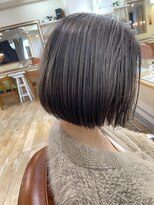 ネオリーブアイム 横浜西口店(Neolive aim)&nbsp;横浜★大人可愛い艶ボブシルバーブラウン