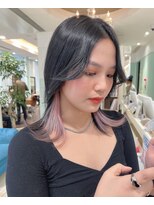 ジーナ 渋谷駅前(Zina)&nbsp;shion 結んで隠れるインナー！薄色ピンクカラー