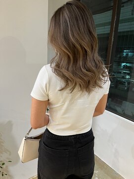 メリー オオサカ(Merly Osaka) 大人中明度バレイヤージュ_ナチュラルベージュブラウン_