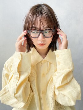 アルバム 池袋(ALBUM) フェイスレイヤー_ショコラアッシュヘルシースタイル_89365