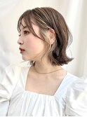 小顔ヘルシーレイヤースタイル透明感カラー【修】20代30代40代