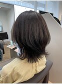 大人可愛いふんわりくびれボブ