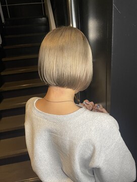 シオ ヘアー デザイン(Sio. hair design) ハイトーンミニボブ