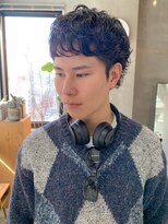 テトヘアー(teto hair)&nbsp;マッシュパーマ、メンズパーマ、メンズカット、強めパーマ