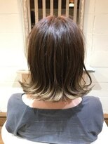 ヘアーデザイン ロッタ(hair design lotta)&nbsp;【hair desidgn lotta】　外ハネ＋グラデーションカラー