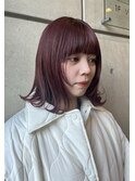 ワインレッドカラー