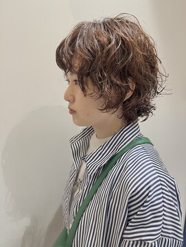 ウクラ バイ レシッド 池袋(uchla by rcid) イメチェン♪マッシュウルフウェーブパーマエアリーショート前髪