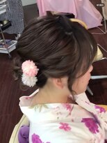 ヘアサロン ユニティ(Hair Salon Unity)&nbsp;シニヨン浴衣ヘア