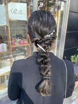 ネオリーブ アンド 渋谷店(Neolive &)&nbsp;カール/セミディ/シアーカラー/姫カット/渋谷