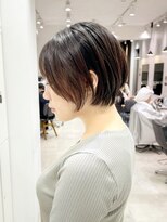 ビブ(VIV)&nbsp;20代30代40代大人美人丸み小顔ショートボブ白髪ぼかしハイライト