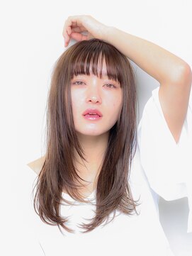 スウド(Swd) ぱっつん前髪レイヤーカット/ウルフ＆フェイスレイヤー