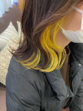 ネオリーブ ジューク 日吉店(Neolive JuQ) 【日吉】美髪ワイドバンクホワイトブロンドブルーブラックウルフ