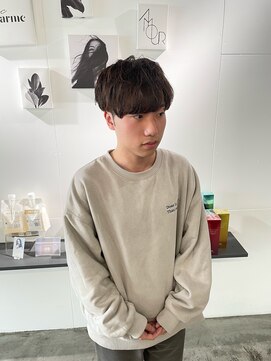 メンズサロン キング 高槻店(Men’s salon K!ng) 波巻きツイストスパイラルパーマ/フェザーパーマ/眉毛/メンズ