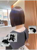 ボブカット/レイヤーカット/髪質改善/ウェットヘア/