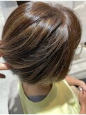 白髪ぼかしハイライト