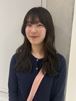 ヨーク(YOKE)&nbsp;【YOKE】アッシュブラウンミディアムレイヤー顔周りトレンドヘア