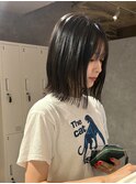 結べないと困るけど短くしたい方必見！！結べる外はねボブ