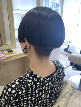 アッシュ 仙川店(Ash) 2ブロック刈り上げハンサムショート刈り上げ女子メンズライク