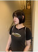 髪質改善×タッセルボブ