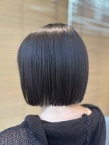 オーガニック リブ 川越(organic+live)&nbsp;20代30代◎秋の切りっぱなしボブ！アイロンで艶髪