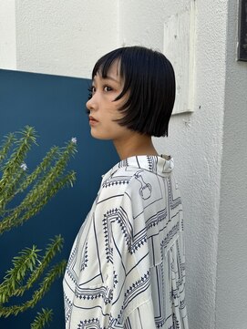 アマーク(a mark) 【松本 華】ラフに動くbob