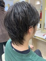 アッシュ 仙川店(Ash)&nbsp;ゆるふわ巻きパーマで大人のおしゃれラフセンターパート