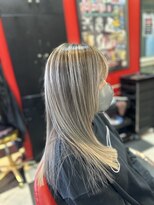 ロック フィールド&nbsp;ホワイトベージュバレイヤージュ