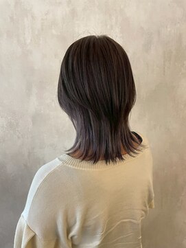 髪質改善/顔周りレイヤーカット/グレージュ[千葉/千葉駅]