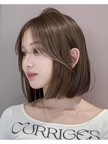 ロンドガーネット 池袋(Lond garnet)&nbsp;マロンベージュ/ボブ/前髪/レイヤー/小顔/髪質改善/縮毛矯正池袋