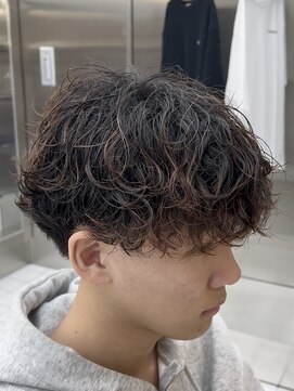 フィフスパーク(fifth PARK) 渋谷シャドウパーマ波巻きパーマルーズパーマメンズマッシュ