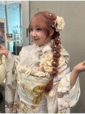 【成人式】ふわふわ編みおろし♪♪