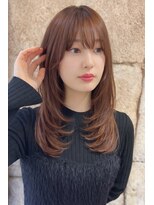 カライングドゥ(ing deux)&nbsp;大人可愛い20代30代40代レイヤーロング