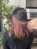 ルーツホーム(Roots Home)&nbsp;ブラック×ピンクアンブレラカラー