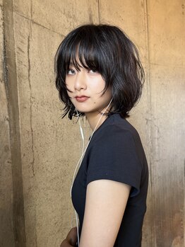 リロ(RiLo)の写真/柔らかいカット×自分だけの個性でパーマスタイル！初めてのパーマでも最後までスタイリングをご提案＊