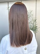 クラン バイ ナチュラル(clan by Natural) 髪質改善/透明感グレージュで品よく艶めくロング/フェミニンヘア