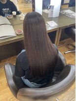 ヴァンカウンシル 清須店(VANCOUNCIL)&nbsp;ツヤ感ショコラブラウン×ロング