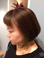 マイン ヘアアンドリラックス(mine)&nbsp;インナーカラー（エメラルド）