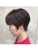奥行きショート