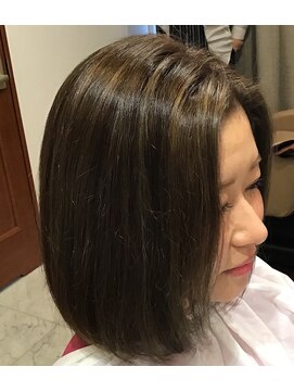 ヘアデザインアンドプラスヘアー ロサルゴサ 大人ボブ