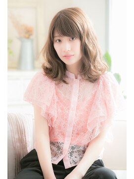 ロゴス バイ リトル(Logos by little) Aラインのゆるふわミディ