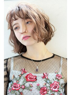 ラエティス(Laetus) 30代40代50代/大人かわいいボブ/透明感ブランジュ【Laetus】