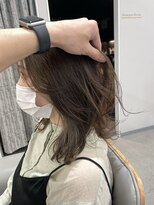 ルッカヨドヤバシ(RUCCA yodoyabashi)&nbsp;透け感sheerブラウンベージュ