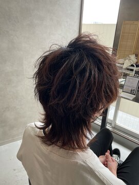 ターフタカサキディエル(TURF TAKASAKI D.L) メンズマッシュウルフ ソフトツイスト