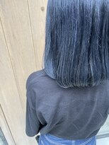 エイト 上野店(EIGHT ueno)&nbsp;【EIGHT上野】日木[NIKI]_ダブルカラーでネイビーブルー