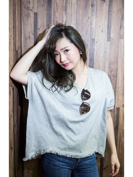 ミエル ヘア 新宿(miel hair) 〈mielhair新宿〉艶髪 イルミナカラー アッシュ