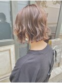 ふわっと切りっぱなしボブ 20代30代40代