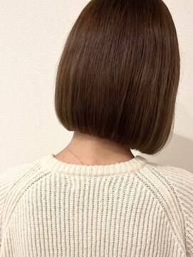 ロルド シェリ(Rold Cheri) 切りっぱなしボブ/ボブ/ぱっつんボブ/ココアブラウン